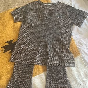 Zara Knit Two Piece Set